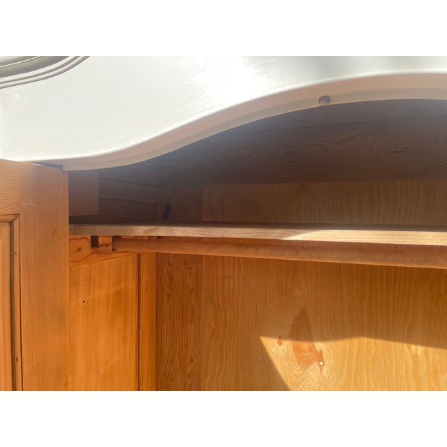 Antique Fir Wardrobe, 1890s For Sale - Image 6 of 18