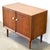 Brown 1950s Drexel "Declaration" Walnut Record Cabinet / Small Sideboard Designed by Stewart MacDougall and Kipp Stewart, Attributed For Sale - Image 8 of 10