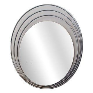 Vintage Space Age Mirror, Italy, 1970s For Sale