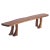 Foot Walnut Bench by Project 213A For Sale - Image 10 of 10