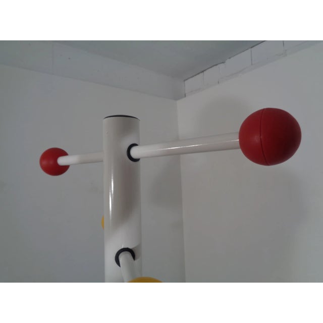 Metal Italian Tubular Coat Rack, 1970s For Sale - Image 7 of 16