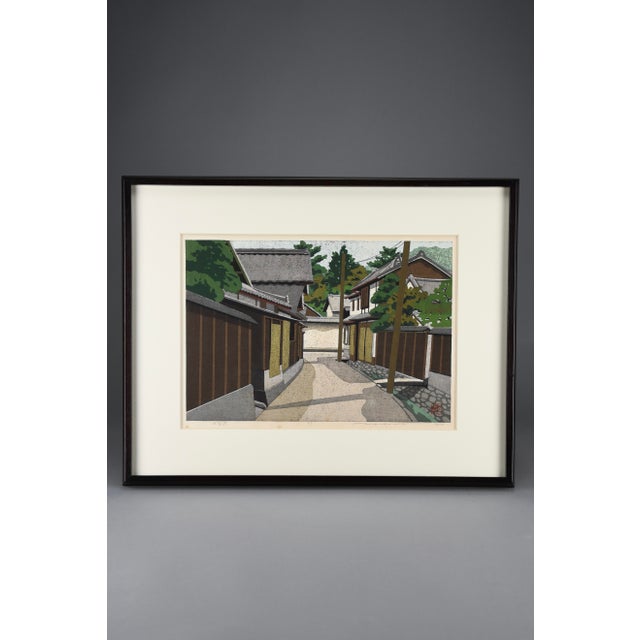 Ido Masao, Gokashō, Woodblock Print, 1987, Framed For Sale - Image 18 of 18