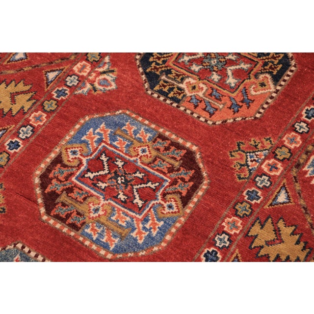 Shabby Chic Ziegler Rust/Rust Wool Runner Rug- 2'8'' X 6'6'' For Sale In New York - Image 6 of 10