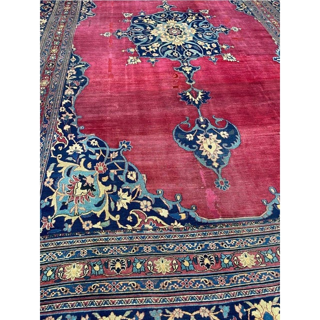 13x20 Antique Persian Khorassan Area Rug - 502334 For Sale - Image 9 of 15