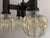 Mid-Century Modern Four-Light Chandelier with Glass Shades from Svetila Kozole, Yugoslavia, 1975 For Sale - Image 15 of 18