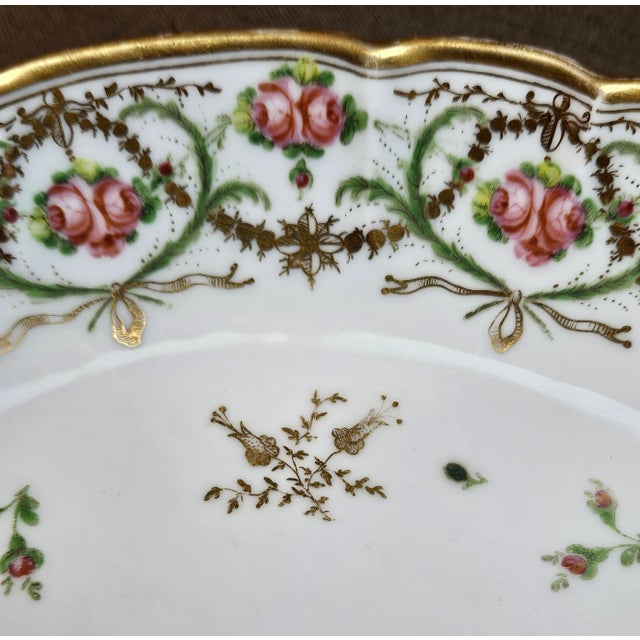 Ceramic Early 19th Century Old Paris Porcelain Bowl, Marked "Nast" For Sale - Image 7 of 11