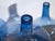 Antique Blue Colour Demijohns, 1920, Set of 3 For Sale - Image 3 of 8