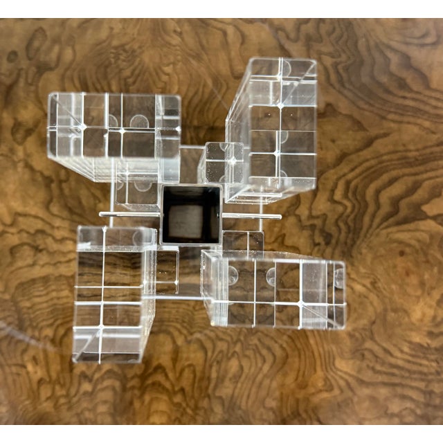 Hoya, Japan Crystal Motion Vase With Box For Sale In San Francisco - Image 6 of 12