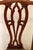 Mid 20th Century Mid 20th Century Wood Frame Floral Seat Chair For Sale - Image 5 of 15