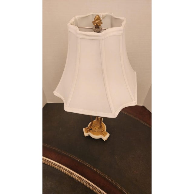 Metal Mid 18th Century Louis XVI Gilt Bronze Lamp, Unwired For Sale - Image 7 of 7