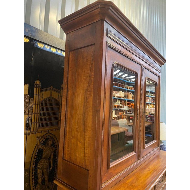 Louis Philippe Period Deux Corps Buffet For Sale - Image 5 of 10