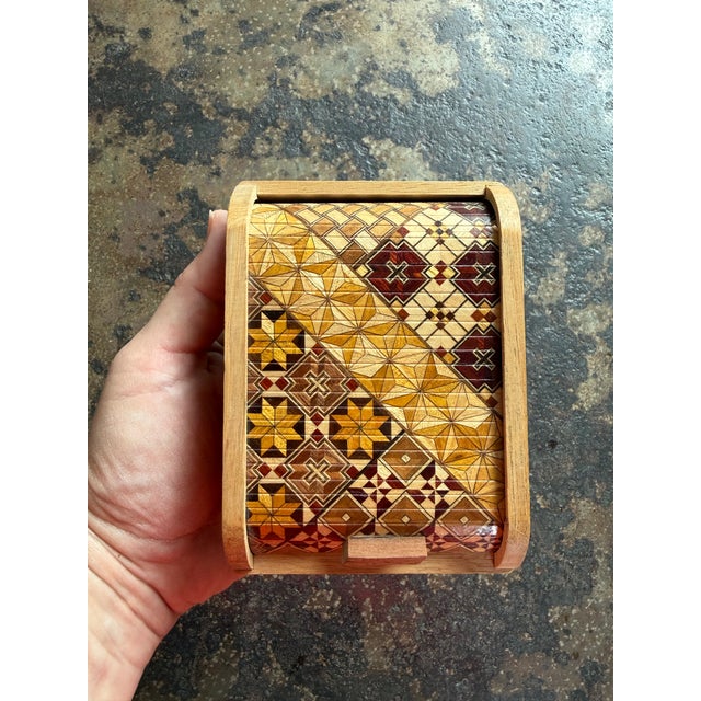 Antique Vintage Turned Wood Artisan Boxes, Handcrafted, Rustic Charm, Japan For Sale - Image 6 of 16