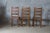 Brutalist Dining Chairs, France, 1950s, Set of 3 For Sale - Image 10 of 12