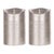 Add a touch of elegance and warmth to your home with the Simplux Designer LED Candle Set. Featuring a chic metallic silver...