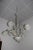 Vintage Glass & Brass Ceiling Lamp, 1940s For Sale - Image 17 of 18