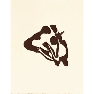 1982 Jean Arp Woodcut Untitled C15 For Sale