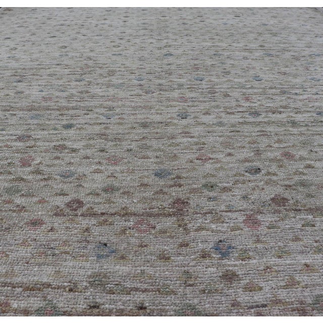 Modern Modern Piled Rug by Keivan Woven Arts, Neutral Soft Tones, 5'9"x7'8" For Sale - Image 3 of 11