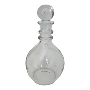 Early 20th Century Steuben Style Blown Clear Glass Decanter
