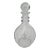 Steuben Style Blown Clear Glass Decanter For Sale