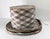 19th Century American Folk Op Art Wallpaper Bandbox in Top Hat Form For Sale - Image 4 of 13