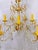 Metal 1950's Decorative Brass Chandelier For Sale - Image 7 of 10