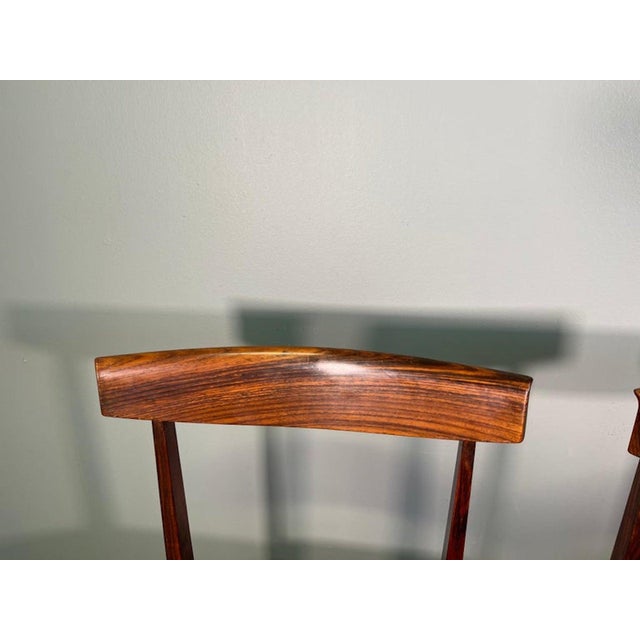 Mid-Century Modern Walnut Chairs from Vittorio Dassi Lissone, 1950, Set of 6 For Sale - Image 3 of 15