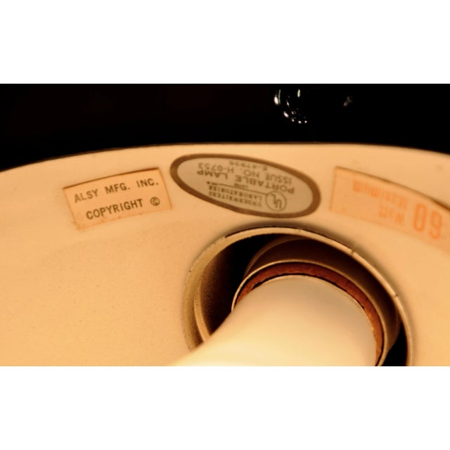 Chrome and Black Gooseneck Adjustable Floor Lamp by Alsy For Sale - Image 10 of 11