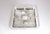 1970s Square Ceiling Light in Textured Glass, 1970s For Sale - Image 5 of 6