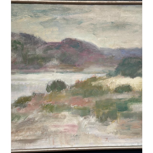 Mid-Century Modern Gunnel Forssell, Early Morning, 1950s, Oil on Canvas, Framed For Sale - Image 3 of 17