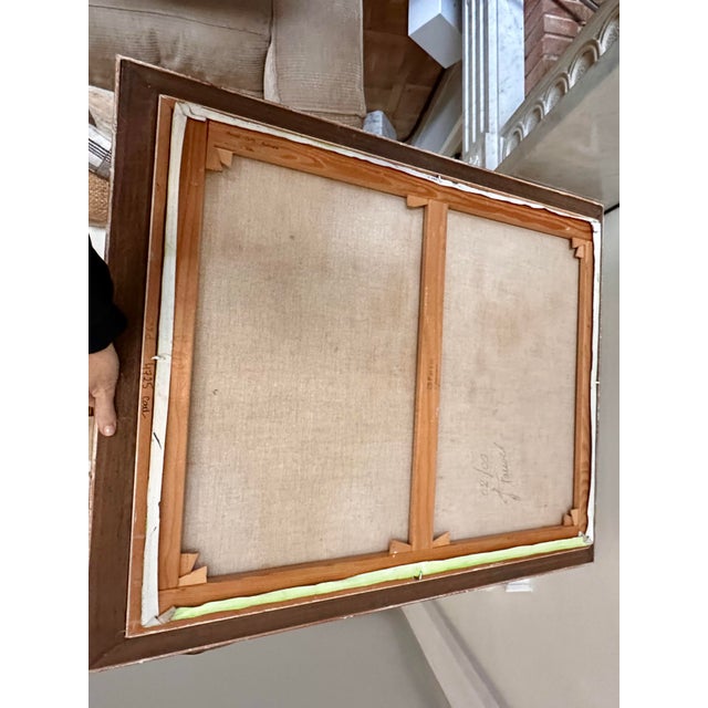 Alinol, Composition, 2019, Gouache, Framed For Sale - Image 6 of 6