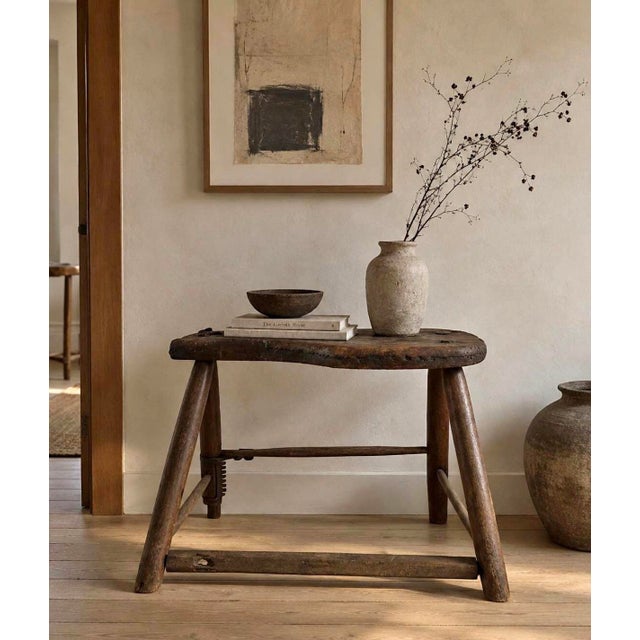 Early 19th Century Primtive Saddle Makers Stool/Table For Sale In New York - Image 6 of 6