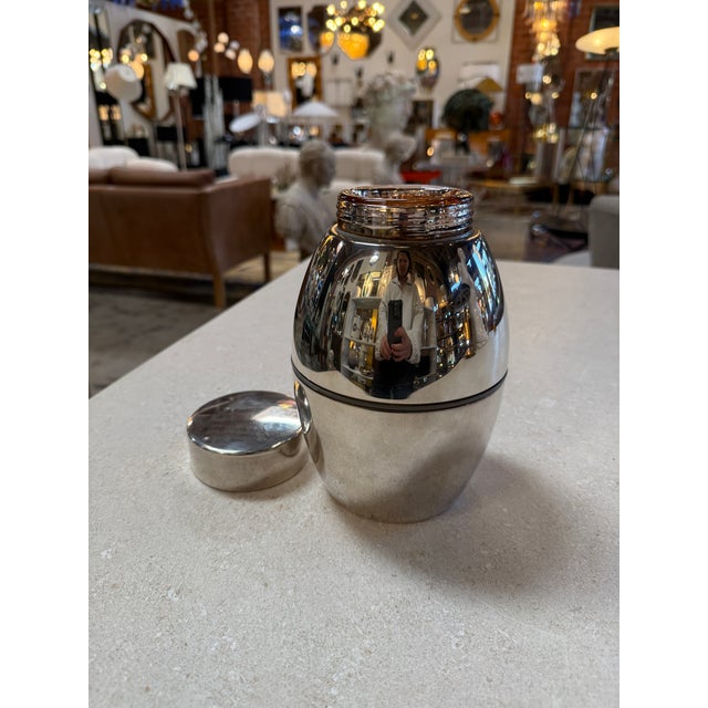 Vintage Chrome Ice Bucket With Lid For Sale In Los Angeles - Image 6 of 7