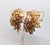 Napier Vintage 1960s Signed Napier Goldtone Faux-Topaz Grape Cluster Dangle Clip Earrings-2 Pieces For Sale - Image 4 of 9