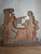 Antique Cast Iron "Rebecca at the Well" Biblical Figural Doorstop – Original Paint, C. 1890 For Sale - Image 10 of 16