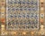 Persian Antique Persian Kurd Rug, Small Size, W/ Reperating Stripes For Sale - Image 3 of 4
