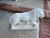 White 1930 Limestones Lion Statue - Set of 2 For Sale - Image 8 of 12