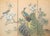Circa 1970s Chinoiserie Style Painted Silk Screen "Peacock and Magnolia" For Sale - Image 13 of 18