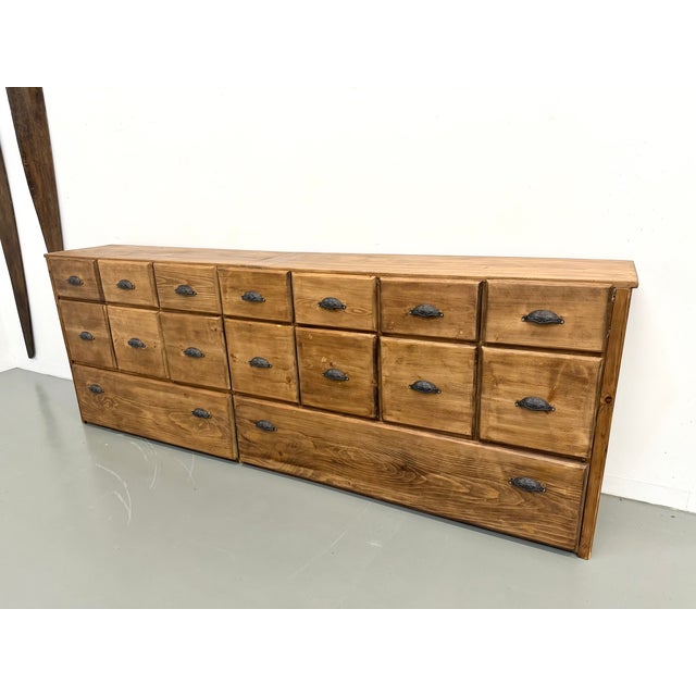1950s Large Pine Trade Cabinet, 1950 For Sale - Image 5 of 18