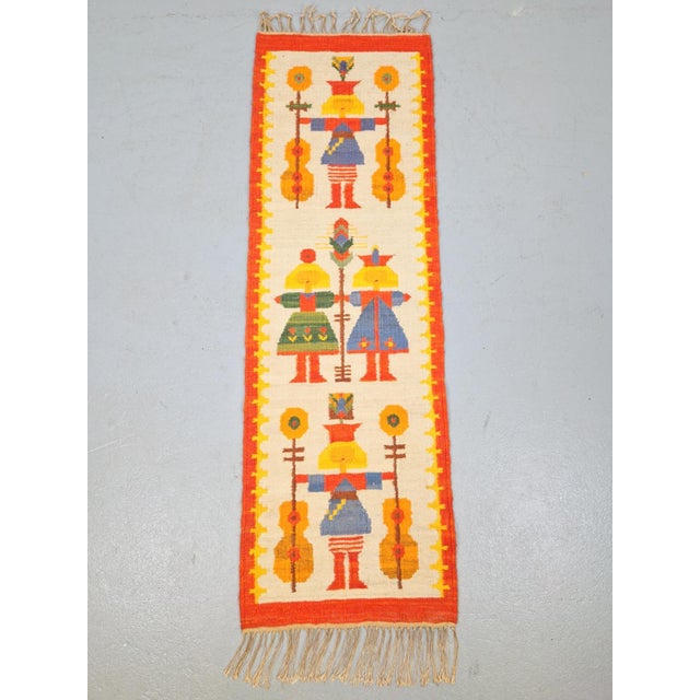 Vintage Chapel Kilim by Maria Domanska for Wawel Broste Kobe, Denmark, 1960s For Sale - Image 10 of 10