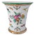 Late 20th Century Vintage Chinese Export Porcelain Cachepot – Botanical Fruit & Butterflies Motif With Gilt Trim For Sale - Image 5 of 10