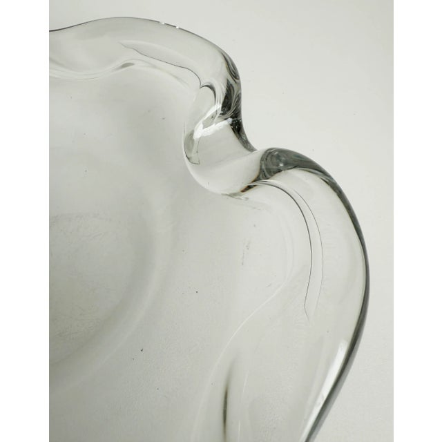 Large French Crystal Vide-Poche, 1960's For Sale In Sacramento - Image 6 of 10