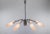 Ceiling 8-Light Sputnik Lamp in the style of Arteluce, Italy, 1950s For Sale - Image 4 of 8