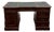 English Classic Desk in Teak with Leather For Sale