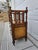 Victorian Walnut and Leather Canterbury or Magazine Book or Music Rack by Jonathan Charles For Sale - Image 3 of 12