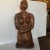 J. Terkiel Abstract Carved Wood Sculpture on Stone Base Signed and Dated For Sale - Image 4 of 9