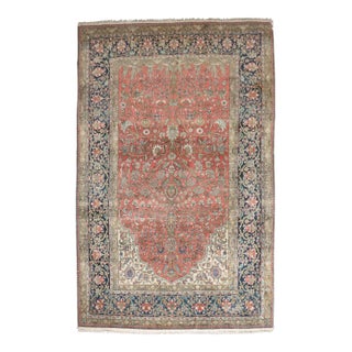 19th Century Mohtasham Prayer Rug rug no.j5087 For Sale