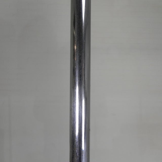 Art Deco Pendant Lamp with Glass Shade and Chrome Frame, 1930s For Sale - Image 15 of 18
