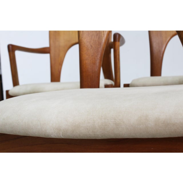 Wood Vintage Danish Teak Dining Chairs from Niels Koefoed, Set of 10 For Sale - Image 7 of 12