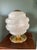 1970s Vintage Table Lamp in Speckled Glass and Brass from Verrerie De Clichy, 1970s For Sale - Image 5 of 13
