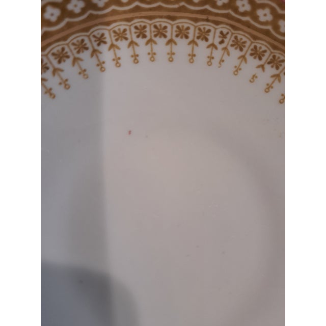 Vintage Footed Soup Bowls With Saucers - Set of 12 For Sale - Image 14 of 16
